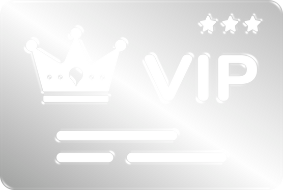 Silver Vip Card Icon